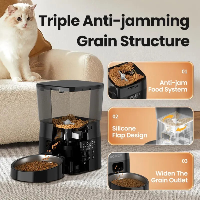 Automatic feeder for animals Capacity 2L